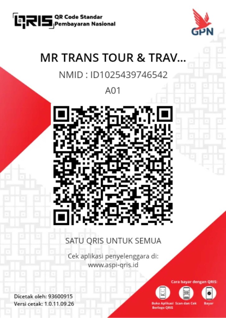 QRIS MR TRANS